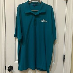 Port Authority The Teal Collective Polo